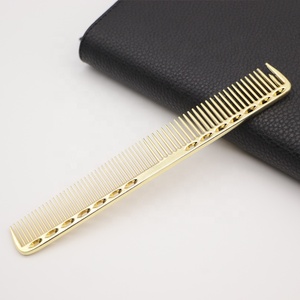 Grosir Sisir Rambut Barber Lapis Aluminium Elektrik Kustom untuk Salon - Product Image 4