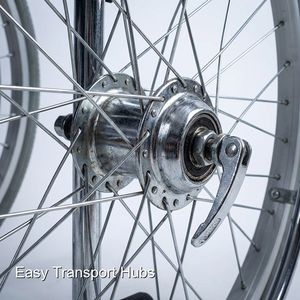 Optimisez votre approvisionnement en équipements de santé avec un fauteuil roulant manuel Keling Medical - Product Image 5