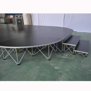 เวทีอลูมิเนียมแบบโมดูลาร์ เวทีพกพา เวทียกพื้น เวทีแคทวอล์ค - Product Image 1