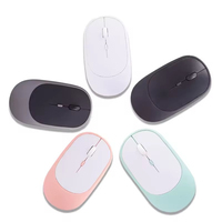 Nouvelle souris BT 2.4G sans fil rechargeable, souris de jeu pour ordinateur, chargement fin et portable, 3 DPI réglables, logo personnalisé