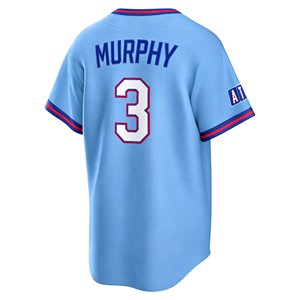 Maillot de baseball américain City Connect 2026 brodé – <span class=keywords><strong>13</strong></span> Acuna Jr., 28 Olson, 10 Jones, 27 Riley, 44 Aaron, 1 Albies - Product Image 2
