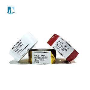 Cinta Térmica de Rendimiento Estable para Impresión en <span class=keywords><strong>Película</strong></span> Plástica Dorada/Plateada/Roja/Azul/Blanca/Colorida - Product Image 1