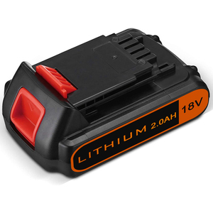 Customized Special 18V/20V Lithium-<b>ion</b> 2000mAh/1500mAh Power Tool <b>Batteries</b> for BLACK&DECKER LB20 LBX20 LBXR20 LBXR2020 - Product Image 1