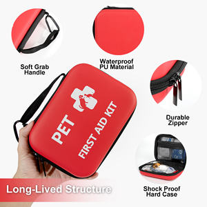 Botiquín de primeros auxilios impermeable, suministros de primeros auxilios para mascotas, caja de emergencia para perros y gatos, botiquín de primeros auxilios para mascotas para viajes - Product Image 3