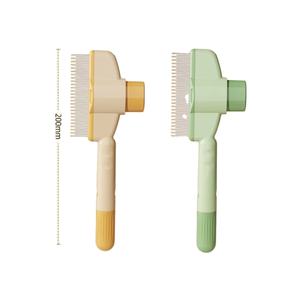 Aiguille de peigne anti-puces à nœud ouvert avec rangée universelle pour enlever les poils flottants - Product Image 1