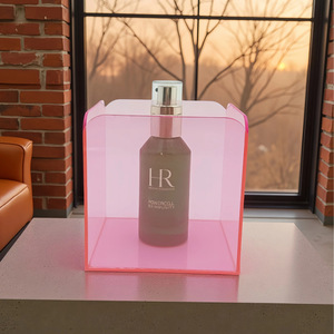<b>Acrylic</b> <b>Storage</b> Box Extra Large Transparent Cosmetic Organizer Modern Plastic Makeup Display Case 20-35L Eco Friendly - Product Image 1