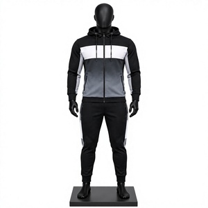 Conjunto Deportivo Personalizado para Hombre, Sudadera con Capucha y Pantalones Deportivos, Traje de Entrenamiento Atlético, OEM ODM - Product Image 1