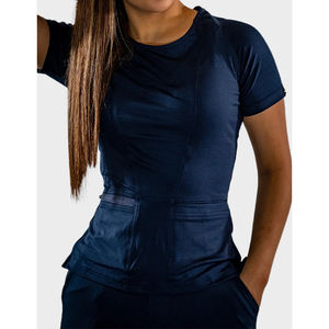 Blouse personnalisée d'infirmière et de laboratoire Vêtements médicaux blancs Uniformes d'infirmières Conceptions pour le personnel hospitalier Uniformes de soins infirmiers en gros - Product Image 3