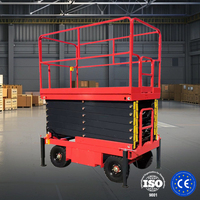 Plateforme élévatrice à ciseaux hydraulique mobile 8M 12M 10M Tables élévatrices pour la manutention des matériaux
