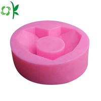 OKSILICONE Béton Planteur Silicone Moule Pot De Fleur Moule DIY À La Main Fleur Mini Ciment Plantation Coeur Forme Moule Réutilisable