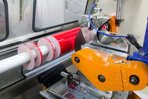 Máy cắt và sản xuất cuộn băng keo xốp lớn 450mm / băng keo che / băng keo hai mặt - Product Image 4