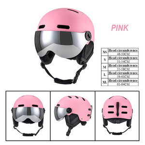 Mới ABS + EPS CE mở mặt Mũ bảo hiểm đi xe đạp xe đạp mùa đông ấm nửa mặt xe đạp xe máy Mũ bảo hiểm - Product Image 4