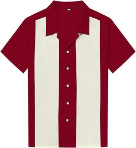 <span class=keywords><strong>Camisas</strong></span> personalizadas de algodón <span class=keywords><strong>estilo</strong></span> <span class=keywords><strong>Rockabilly</strong></span> para hombre, <span class=keywords><strong>camisas</strong></span> de manga corta con botones, antiarrugas, anticontracción, Popelina, Fitness, bolos, informales - Product Image 5