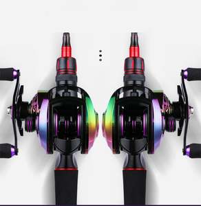 Orjd alta velocidad 7,<span class=keywords><strong>2</strong></span>: 1 18 + 1BB potencia de arrastre 8kg carretes de pesca carrete de fundición de cebo pesca - Product Image 3