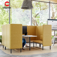 Ensemble de canapés de bureau modernes avec accoudoirs et pieds en acier inoxydable pour hôtels, écoles, espaces publics, canapé de bureau en arc, canapé de bureau professionnel