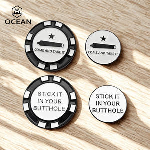 Jetons <span class=keywords><strong>de</strong></span> poker en vente chaude pour les jeux, jetons <span class=keywords><strong>de</strong></span> poker en métal simples et portables, magnétiques - Product Image 2