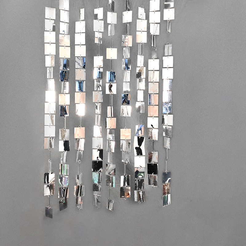 Forme carrée Argent