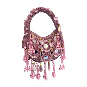 Bolso de Noche de Lujo para Mujer, Cartera de Mano de Moda para Boda, Fiesta, Vestido, Bolso de Hombro con Cadena, Bolsos Tipo Concha para Mujer - Product Image 2