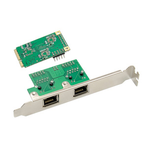 <span class=keywords><strong>Mini</strong></span> PCI Express Gigabit mạng cổng kép <span class=keywords><strong>RJ45</strong></span> LAN 1000m rtl8111f chip Ethernet Adapter cho máy tính để bàn và IPC và máy chủ - Product Image 5