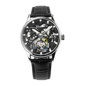 Reloj Mecánico para Hombre con Tourbillon Real, Acero Inoxidable Hueco, Cristal de Zafiro, Resistente al Agua 5BAR - Product Image 2
