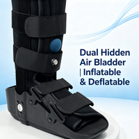 Botte orthopédique gonflable pour la marche, pour la rééducation des fractures de la cheville, pour hommes et femmes