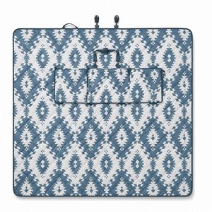 Couverture de pique-nique imperméable, réversible, légère et durable, matelassée, double face, pliable, pour le camping et la plage, avec pochette de rangement - Product Image 2