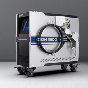 New Dahang Mini Stainless Steel Aluminum Copper Air Cooled 4 1 Spot Fiber <strong>Laser</strong> Welder <strong>Welding</strong> <strong>Machine</strong> Wire Feed 2000W 2-Year - Product Image 3