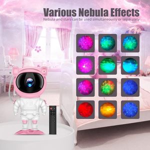 <span class=keywords><strong>Astronauta</strong></span> galaxia proyector noche luz estrella estrellada nebulosa LED lámpara regalo para niños - Product Image 3