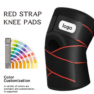 Yeni Kırmızı Çizgili Askılı Silikon Dizlik, Kayak ve Diğer Durumlarda Kullanıma Uygun, Rahat ve Kaymaz Bir Dizliktir. - Product Image 2