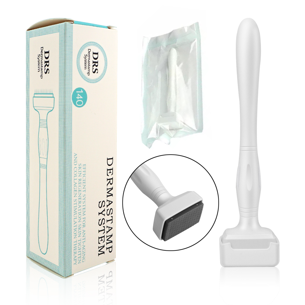 DRS140 Дерма штамп микроиголка Дерма ролик 140 нержавеющая сталь иголки для удаления морщин Дерма штамп