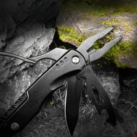 Outil multifonction de survie en plein air, marteau à griffes pliable en acier inoxydable, multi-outils pour la randonnée, le camping, la voiture, trousse d'urgence