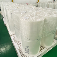 Film barrière personnalisé emballage pa pp pe film plastique 300% lldpe transparent pe film étirable rouleau jumbo PE rouleau