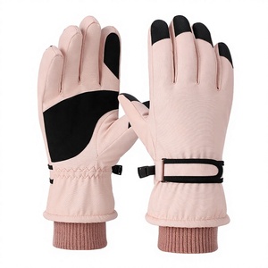 Custom Logo Insulated Polyester Outdoor Motorcycle Touchscreen Snow Waterproof Snowboard Winter <b>Womens</b> <b>Ski</b> <b>Gloves</b> Sports - Product Image 4