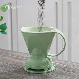 Clever Dripper Mr. Cafetera de goteo Clever Commercial, color verde manzana, trapezoidal, de plástico, 500 ml, para buffet de hotel, gran volumen. - Product Image 2