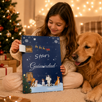 Boîte en papier personnalisée pour calendrier de l'avent pour chiens/chats, boîte cadeau pliable en une seule pièce pour les surprises de Noël