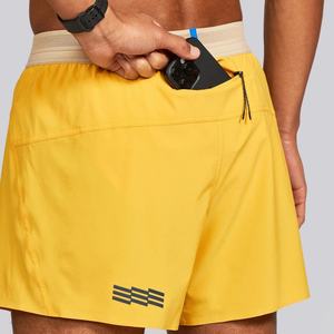 Shorts de sport pour hommes, taille haute, camouflage, 3 pouces, avec poches, pour la course à pied et l'athlétisme - Product Image 3