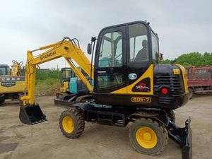 Excavadora de Ruedas Hyundai 60 / Excavadora de Ruedas Mini Robex Hyundai R60 R60w-9 R60w-7 R60 Fabricada en Corea en Venta - Product Image 2