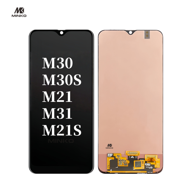 High Super AMOLED for Samsung M30 M30S M21 M21S M31 LCD Display Touch Panel Inner Screen Digitizer Assembly Replacement Parts