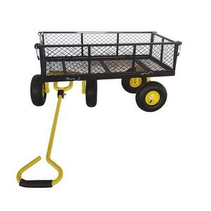 Quatro Rodas De Jardinagem Carrinho com Malha Bandeja Roda Barrow Ferramenta <span class=keywords><strong>Trolley</strong></span> para Quintal Plataforma Personalizável para Madeiras OEM Suporte - Product Image 4