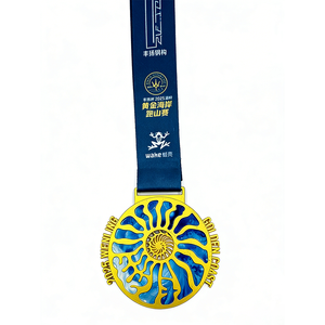 Militair geïnspireerde marathonmedaille met camouflagecoating, gravure op hondenpenning, zinklegering, elektrolytisch verzinkt, met muziek- en nationale dagthema's - Product Image 3