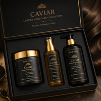 Sérum Capillaire Luxueux au Caviar Éclatant pour Brillance et Protection Thermique - Non Gras, Anti-Frisottis, Marque Privée, OEM, Vente en Gros