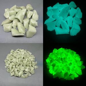 Pierres lumineuses artificielles, galets qui brillent dans le noir pour la décoration de <span class=keywords><strong>piscine</strong></span>, allée de jardin, pierres paysagères lumineuses - Product Image 1