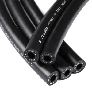 Air conditioning parts refrigeration hose industrial rubber customized size NBR Pulse-Resistant ac hose compressor R134a