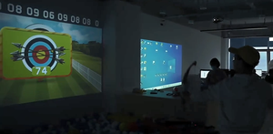 Mới nhất HD ảo cung mũi tên kỹ thuật số bắn cung trò chơi thể dục công viên giải trí chính xác bắn cung tương tác máy chiếu tường trò chơi - Product Image 3