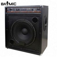 Altavoz Profesional Multifuncional de 250W/4Ohm de 15 y 18 Pulgadas para Bajo, Ideal para Actuaciones al Aire Libre