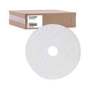 18 pouces. Pads de polissage blancs pour sols en bois, modèle BWK4018WHI (5/carton) - Product Image 2