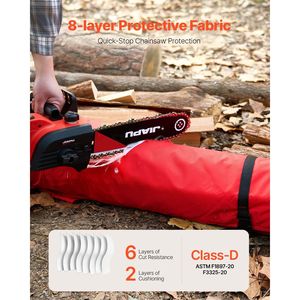 36.4 \ "Tablier Style Classe B Moyen Foresterie Tronçonneuse Vêtements de Sécurité Tronçonneuse Chaps par - Product Image 3