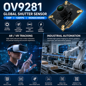 1MP OV9281 Global Shutter USB <b>Camera</b> Module 120fps High Speed Monochrome 1280x800 UVC Mini <b>Camera</b> for High Speed Motion Tracking - Product Image 3