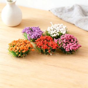 Kit de bricolage artisanal, 6 modèles de fleurs artificielles en plastique pour la décoration de micro-paysages - Product Image 3