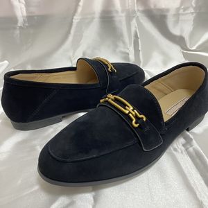 Mocassins plats pour femmes en cuir d'agneau véritable 100% suède, chaussures formelles de bureau, faible MOQ, personnalisation du logo, fabrication en usine - Product Image 5